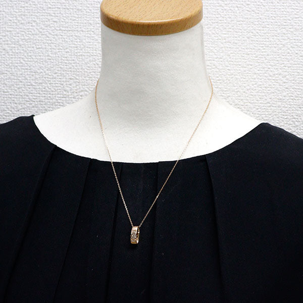 K18PG ダイヤモンド ペンダントネックレス 0.51ct D0.03ct