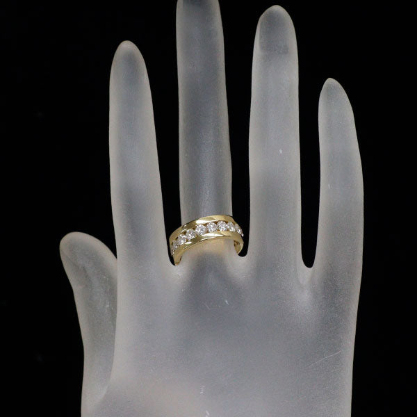 K18YG ダイヤモンド リング 1.92ct フルエタニティ