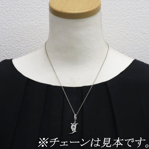 ローリーロドキン K18WG ダイヤモンド ペンダントトップ イニシャルY