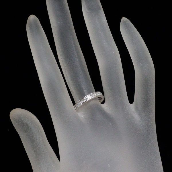 K18WG ダイヤモンド リング 0.50ct ハーフエタニティ