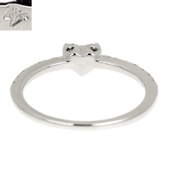 ポンテヴェキオ K18WG ダイヤモンド リング 0.18ct ハート