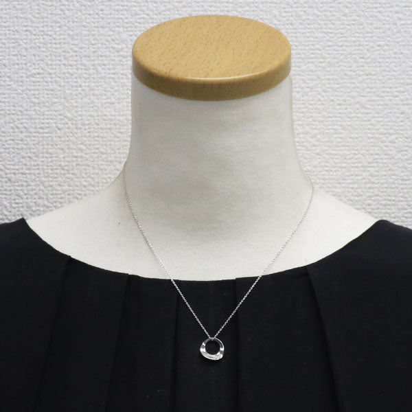 スタージュエリー K18WG ダイヤモンド ペンダントネックレス 0.07ct