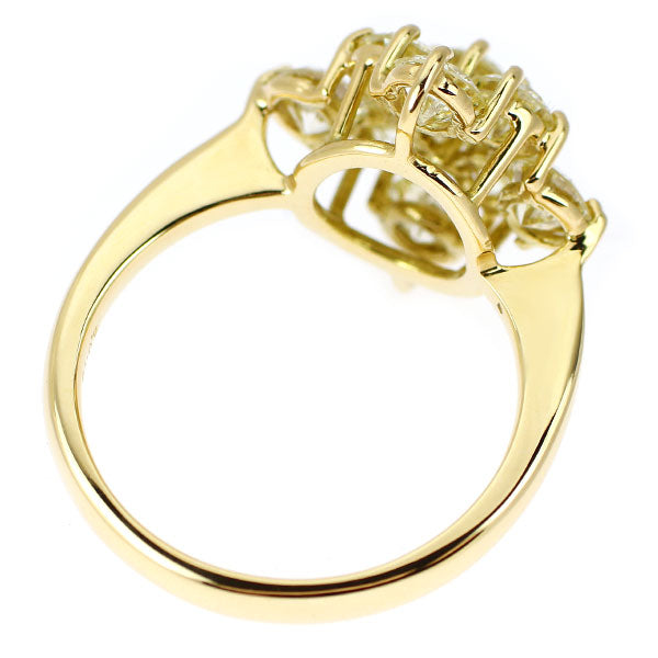 K18YG ダイヤモンド リング 2.002ct