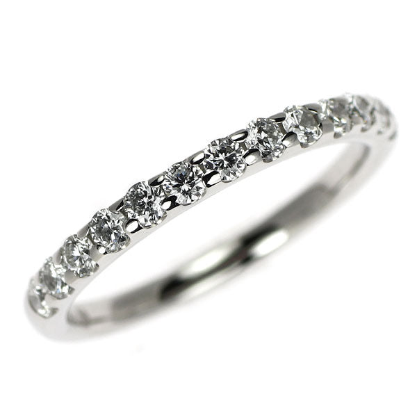 ダイヤモンドシライシ Pt950 ダイヤモンド リング 0.32ct ハーフエタニティ