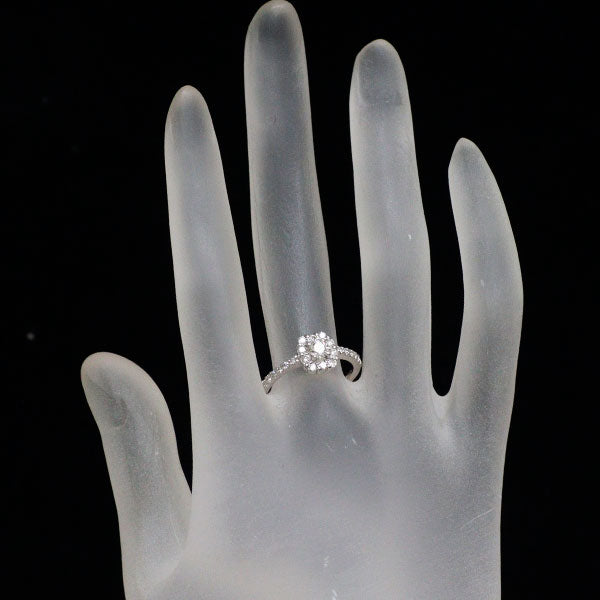 Pt900 ダイヤモンド リング 0.210ct D0.27ct
