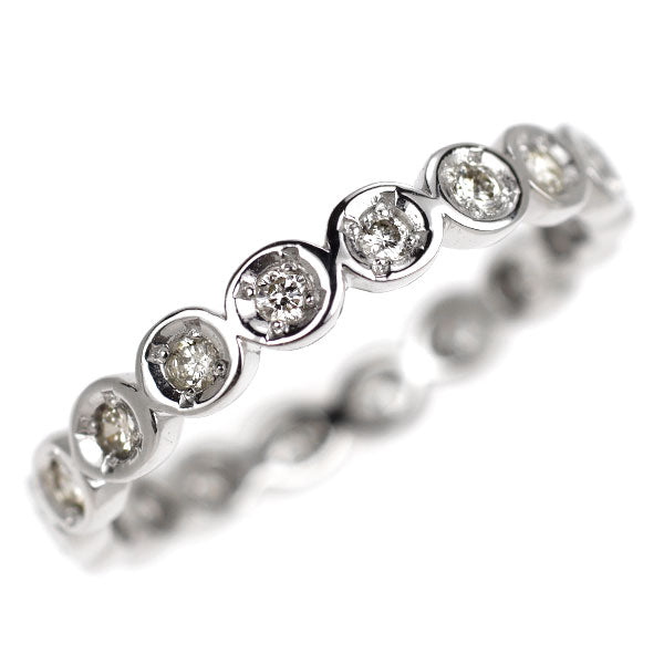 Pt900 ダイヤモンド リング 0.32ct フルエタニティ