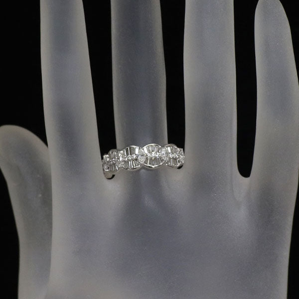 K18WG ダイヤモンド リング 1.08ct