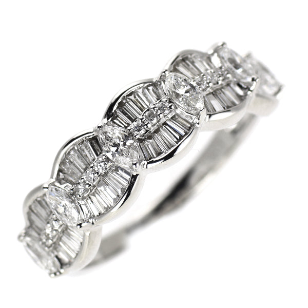K18WG ダイヤモンド リング 1.08ct