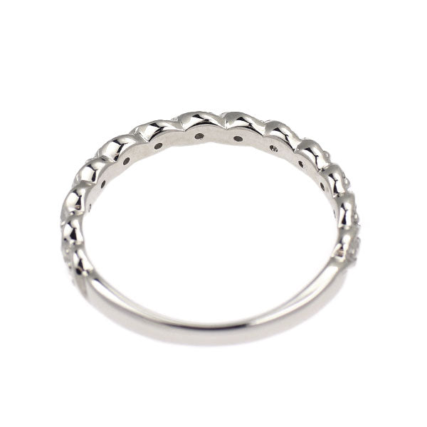 K18WG ダイヤモンド リング 0.23ct ハーフエタニティ