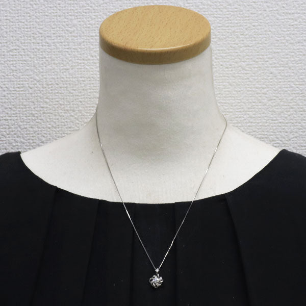 Pt900/ Pt850 ダイヤモンド ペンダントネックレス 0.305ct D0.09ct