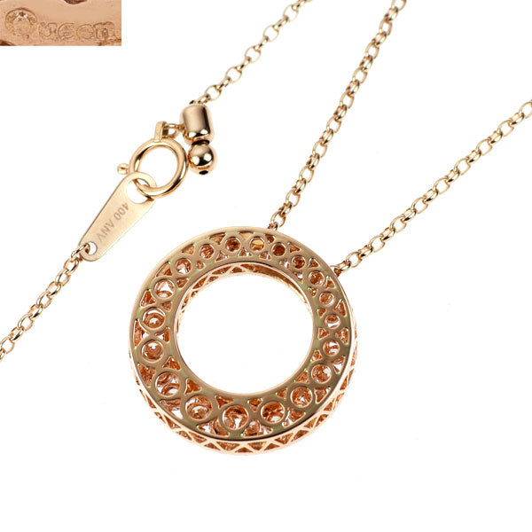 クイーン/Queen K18PG ダイヤモンド ペンダントネックレス 1.60ct