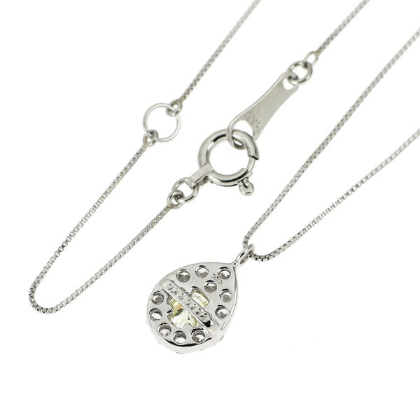 Pt900/ Pt850 ダイヤモンド ペンダントネックレス 0.172ct D0.15ct