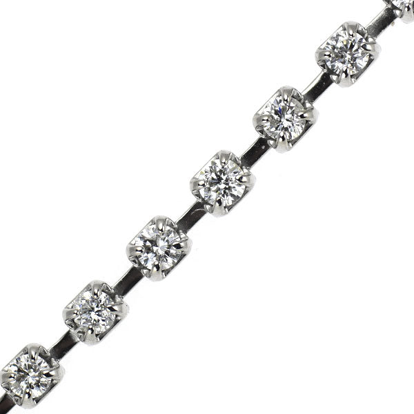 Pt850 ダイヤモンド テニス ブレスレット 1.00ct