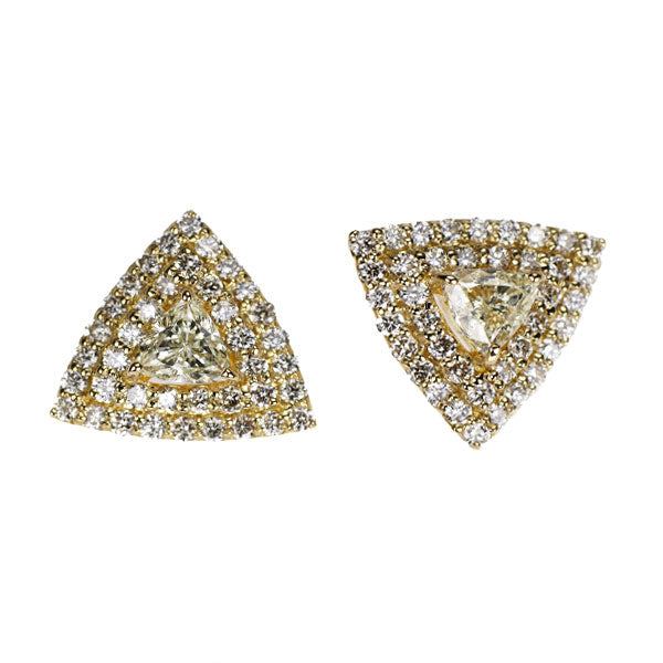 K18YG ダイヤモンド ピアス 0.54ct