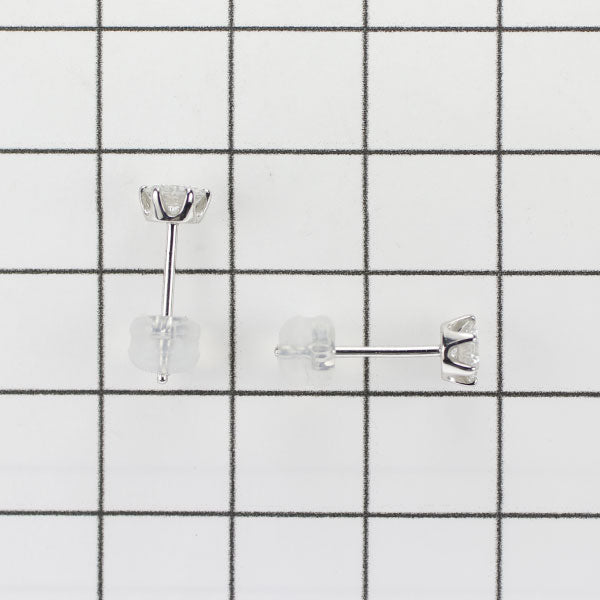 Pt900 ダイヤモンド ピアス 0.650ct G VS1 VG