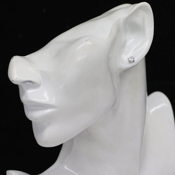 Pt900 ダイヤモンド ピアス 0.650ct G VS1 VG