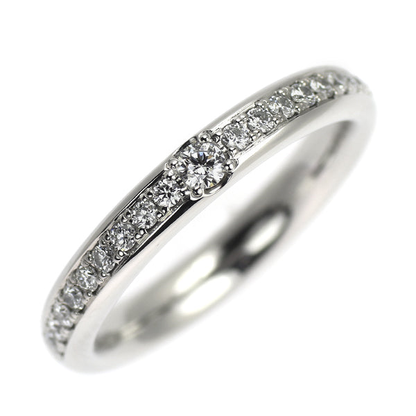 ラザールダイヤモンド Pt950 ダイヤモンド リング 0.14ct ピンキー