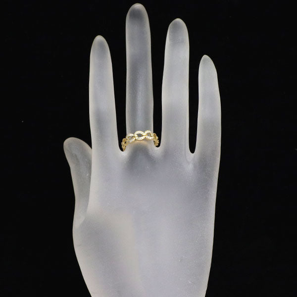 チャーミー K18YG ダイヤモンド リング 0.12ct