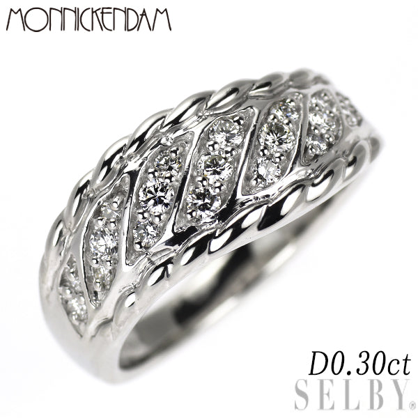 モニッケンダム Pt900 ダイヤモンド リング 0.30ct
