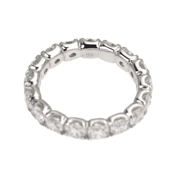 Pt900 ダイヤモンド リング 3.05ct フルエタニティ