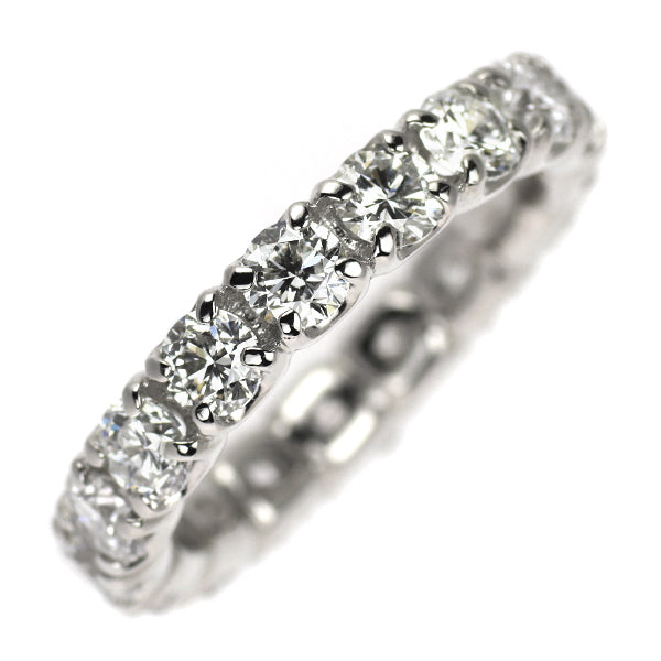 Pt900 ダイヤモンド リング 3.05ct フルエタニティ