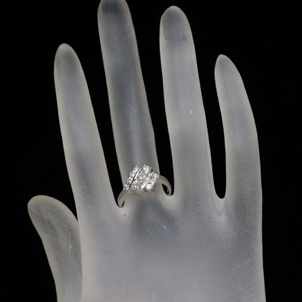 Pt900 ダイヤモンド リング 0.71ct