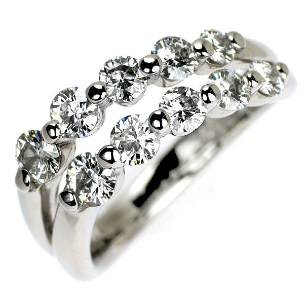 Pt900 オーバーエクセレントカット ダイヤモンド リング 1.101ct