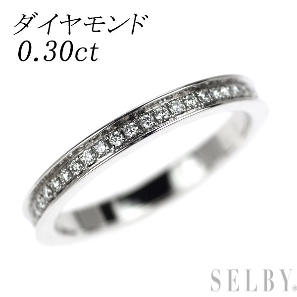 K18WG ダイヤモンド リング 0.30ct フルエタニティ