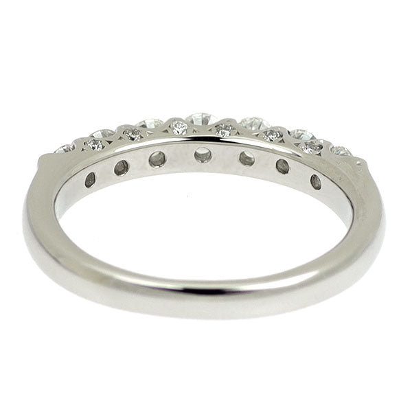 カナディアンダイヤ Pt950 ダイヤモンド リング 0.50ct 一文字