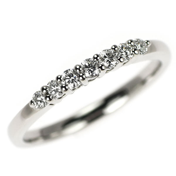 GSTV Pt999 ダイヤモンド リング 0.28ct 一文字