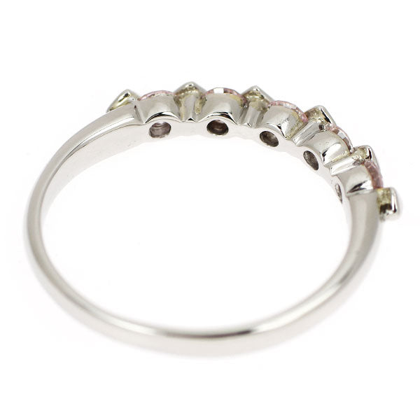 希少 Pt900 天然ピンク ダイヤモンド リング 0.379ct