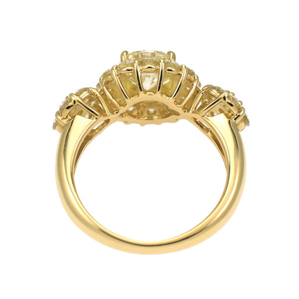 K18YG ダイヤモンド リング 1.041ct D1.08ct