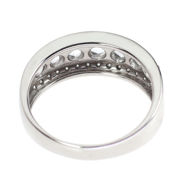 Pt900 ローズカット ダイヤモンド リング 1.10ct