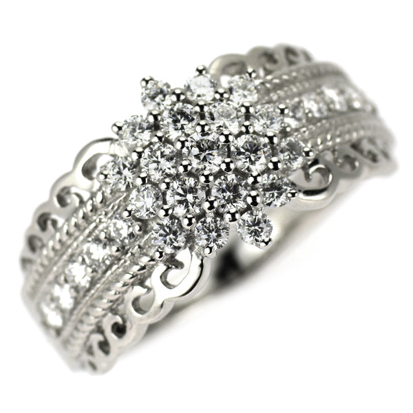 Pt950 ダイヤモンド リング 0.55ct
