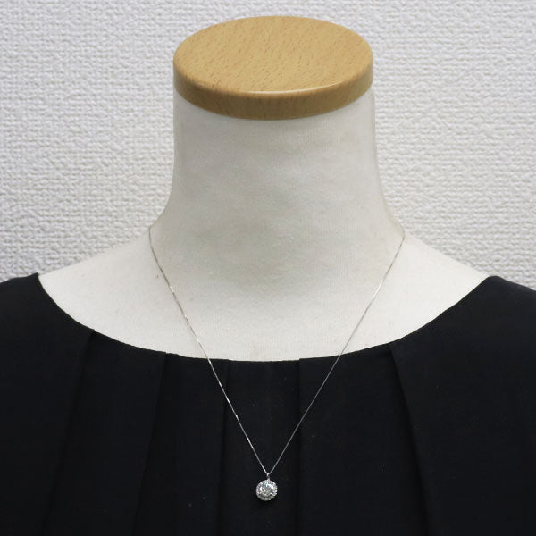 Pt900/ Pt850 ダイヤモンド ペンダントネックレス 1.053ct I SI2 G D0.20ct