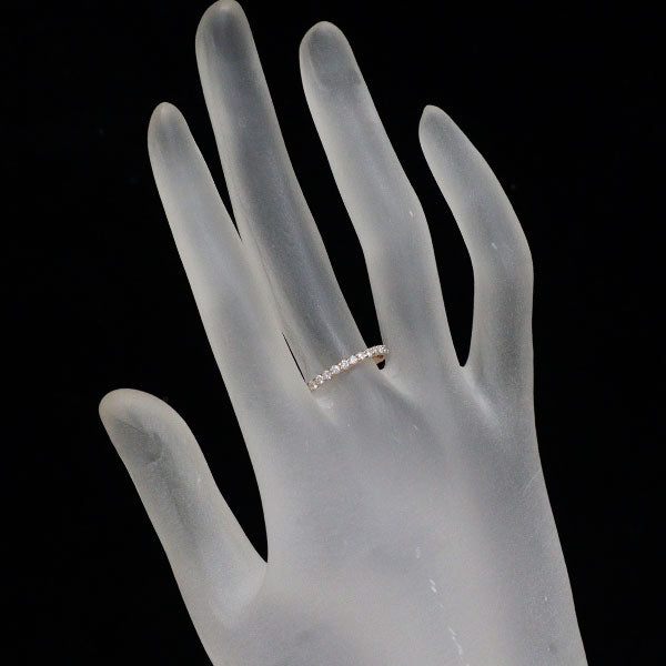 K18PG ダイヤモンド リング 0.30ct ハーフエタニティ
