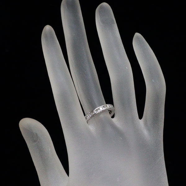 GSTV K18WG ダイヤモンド リング 1.85ct フルエタニティ