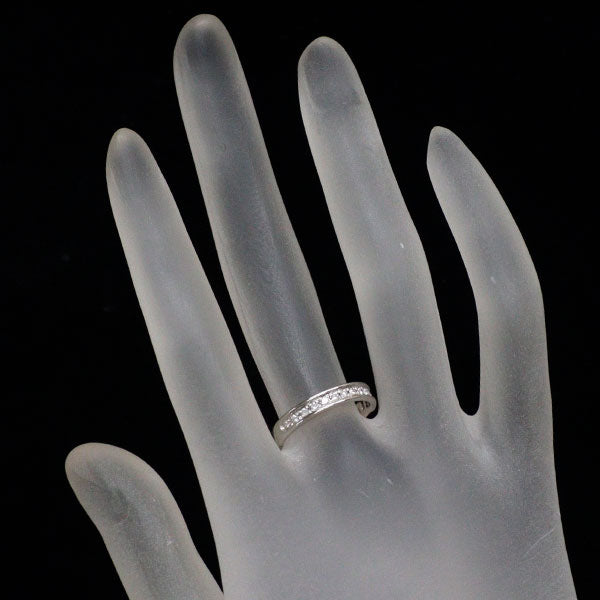 Pt900 ダイヤモンド リング 0.15ct ハーフエタニティ