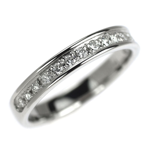 Pt900 ダイヤモンド リング 0.15ct ハーフエタニティ