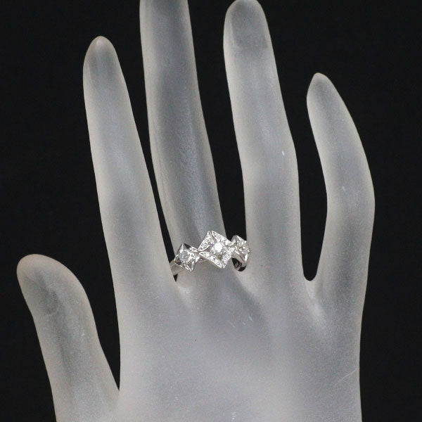 フォーエバーマーク Pt900 ダイヤモンド リング 0.50ct D0.05ct エターナル