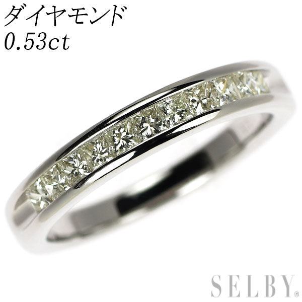 K18WG ダイヤモンド リング 0.53ct