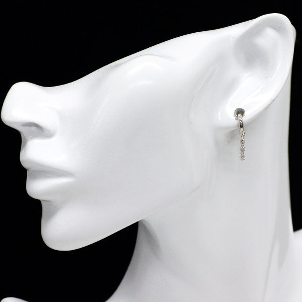 K14WG ダイヤモンド イヤリング/ ピアリング 0.20ct
