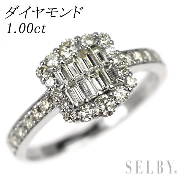 Pt950 ダイヤモンド リング 1.00ct