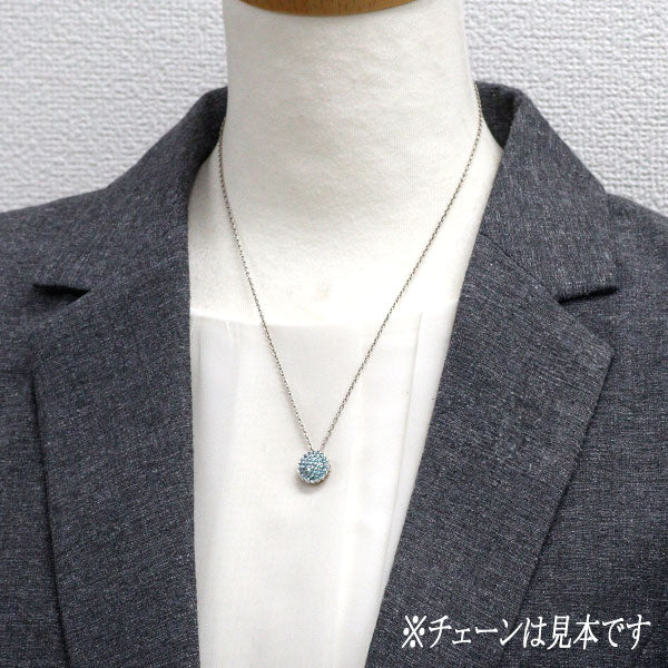 K18WG パライバトルマリン ペンダントトップ 0.57ct