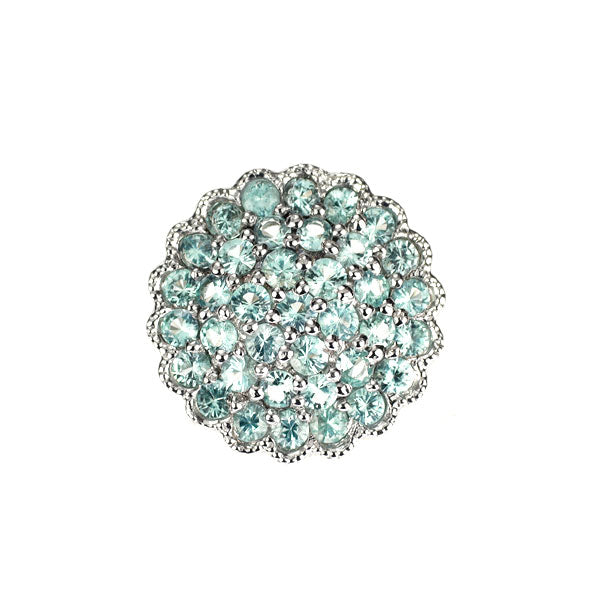 K18WG パライバトルマリン ペンダントトップ 0.57ct