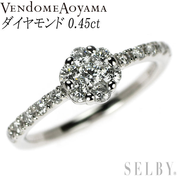 ヴァンドーム青山 Pt950 ダイヤモンド リング 0.45ct