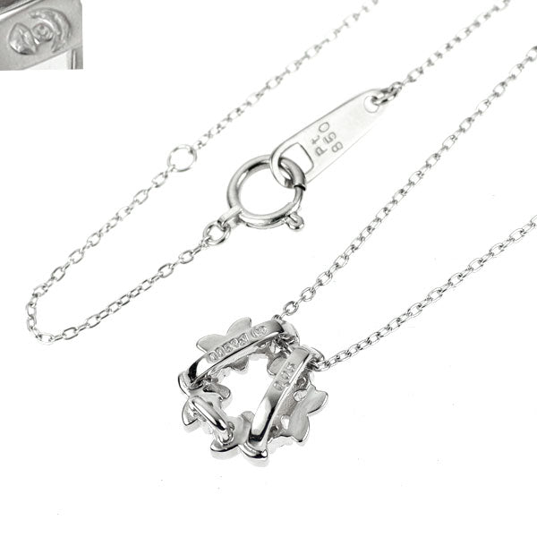 田崎真珠 Pt900/ Pt850 ダイヤモンド ペンダントネックレス 0.05ct