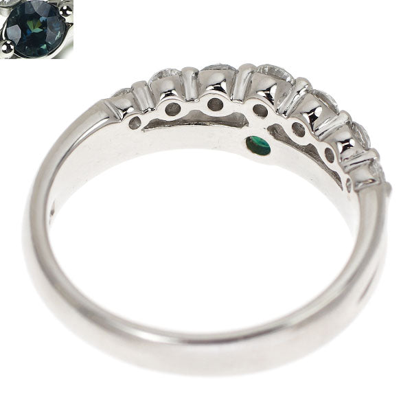 希少 Pt900 ブラジル産 アレキサンドライト ダイヤモンド リング 0.24ct D0.32ct