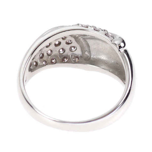 Pt900 天然ピンク ダイヤモンド リング 0.51ct 希少 パヴェ