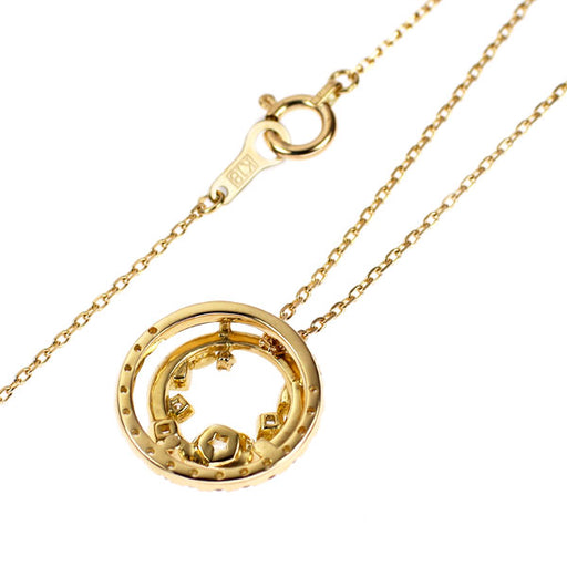 wish upon a star K18YG ダイヤモンド ペンダントネックレス 0.108ct
